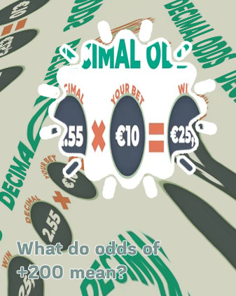 What do betting odds numbers mean